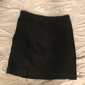 Free People black skirt